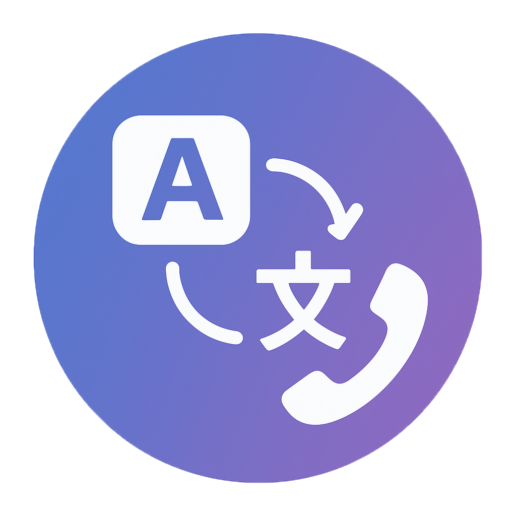 Live Call Translator logo